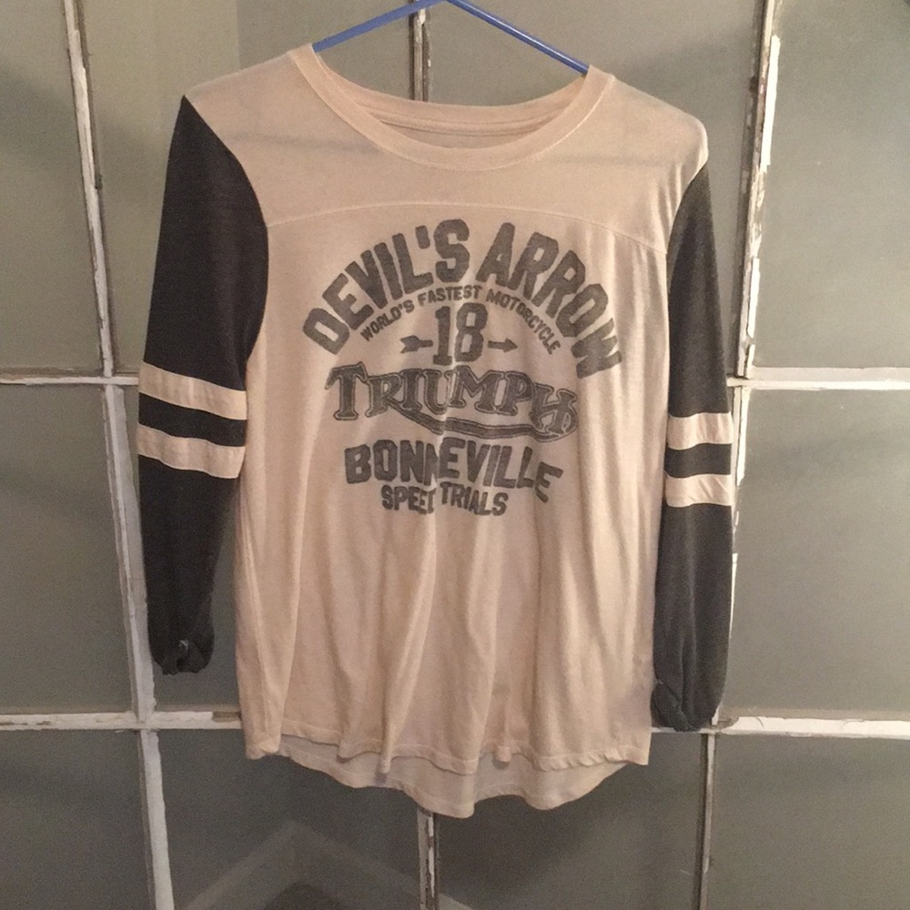 3 quarter sleeve casual tee